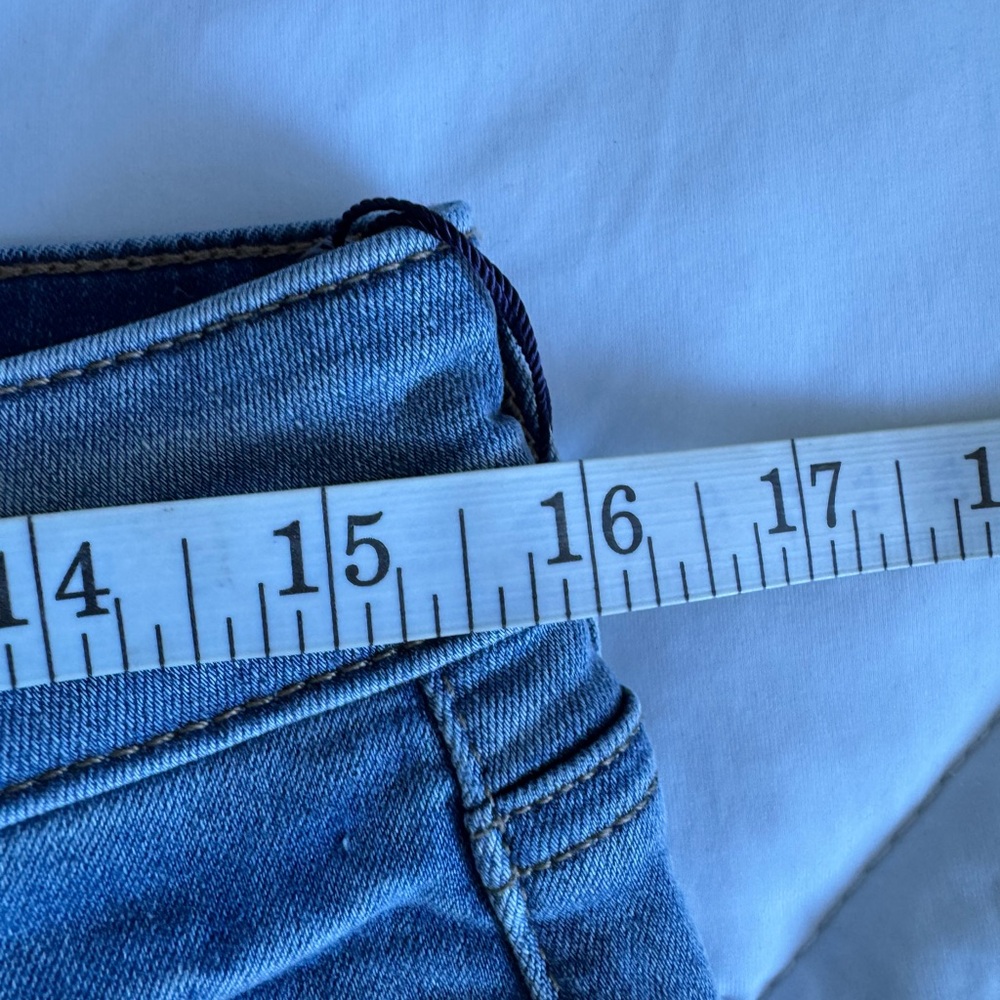NWT NYDJ Marilyn Straight Leg Jeans Women's Size 8 Light Wash Denim Lift Tuck - Picture 5 of 13